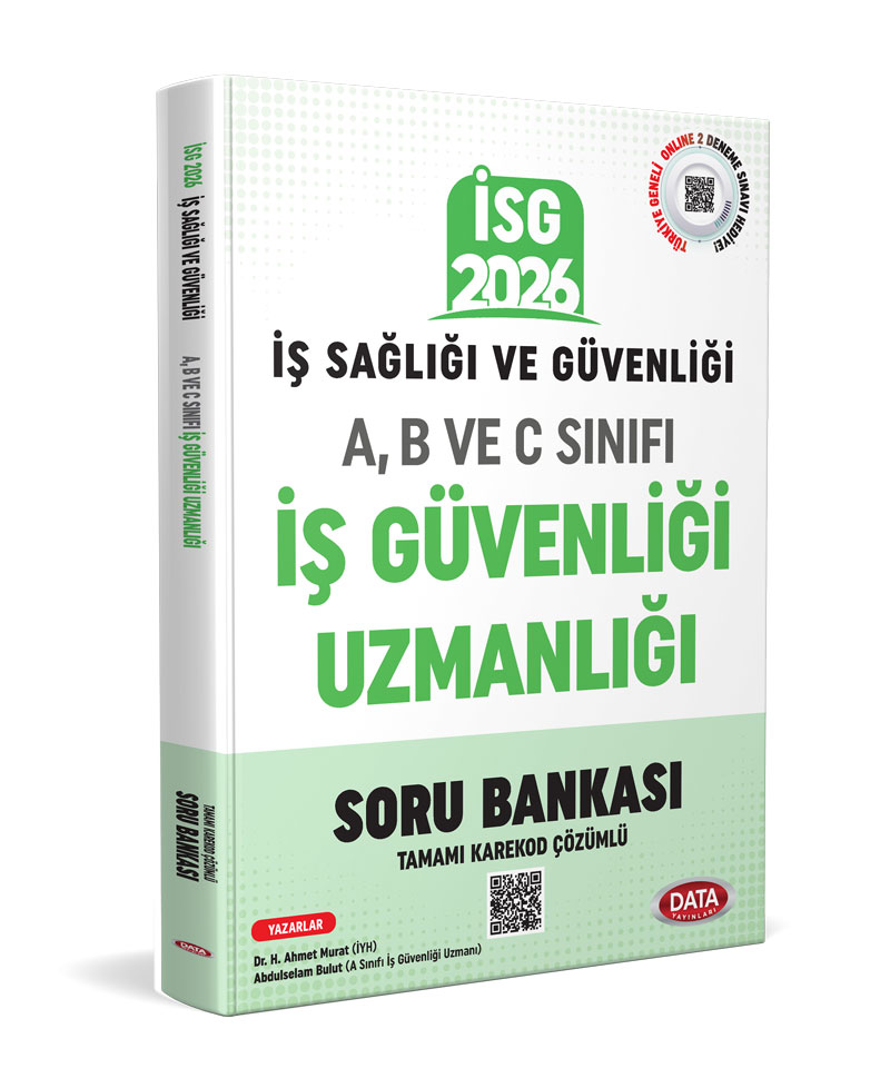 İş Sağlığı Güvenliği (İSG) A, B ve C İş Güvenliği UzmanlığıTamamı Karekod Çözümlü Soru Bankası