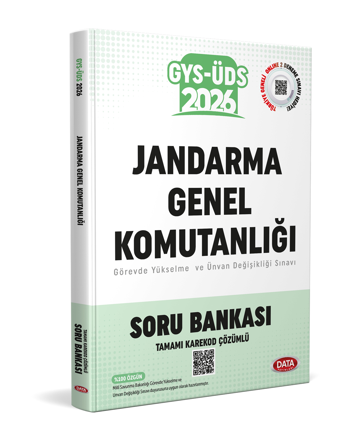 Jandarma Genel Komutanlığı Personeli GYS-ÜDS Soru Bankası - Karekod Çözümlü