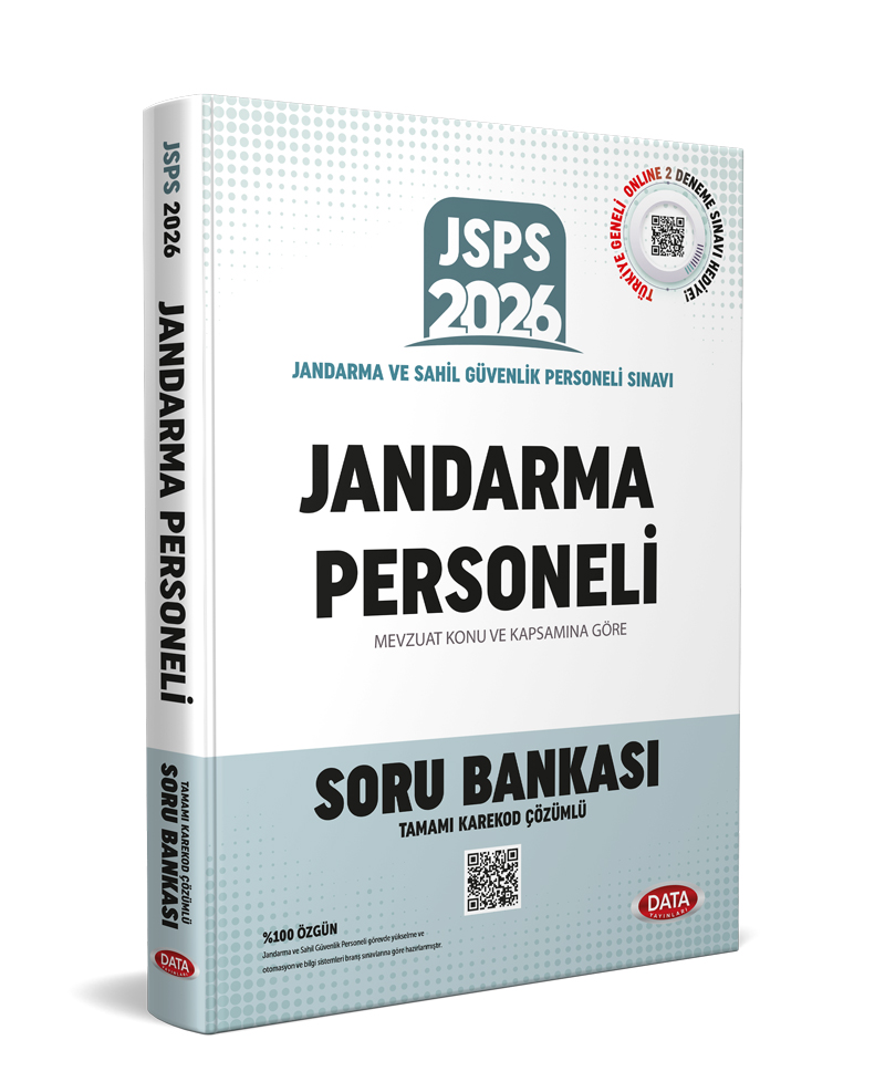 JSPS Jandarma Personeli Soru Bankası - Karekod Çözümlü JSPS Jandarma Personeli Soru Bankası - Karekod Çözümlü