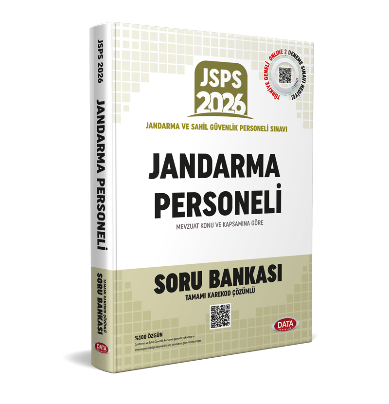 JSPS Jandarma Personeli Soru Bankası - Karekod Çözümlü JSPS Jandarma Personeli Soru Bankası - Karekod Çözümlü
