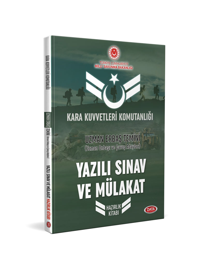 Kara Kuvvetleri Komutanlığı 2026 Yılı Uzman Erbaş Temini Yazılı Sınav ve Mülakat Hazırlık Kitabı Kara Kuvvetleri Komutanlığı 2026 Yılı Uzman Erbaş Temini Yazılı Sınav ve Mülakat Hazırlık Kitabı