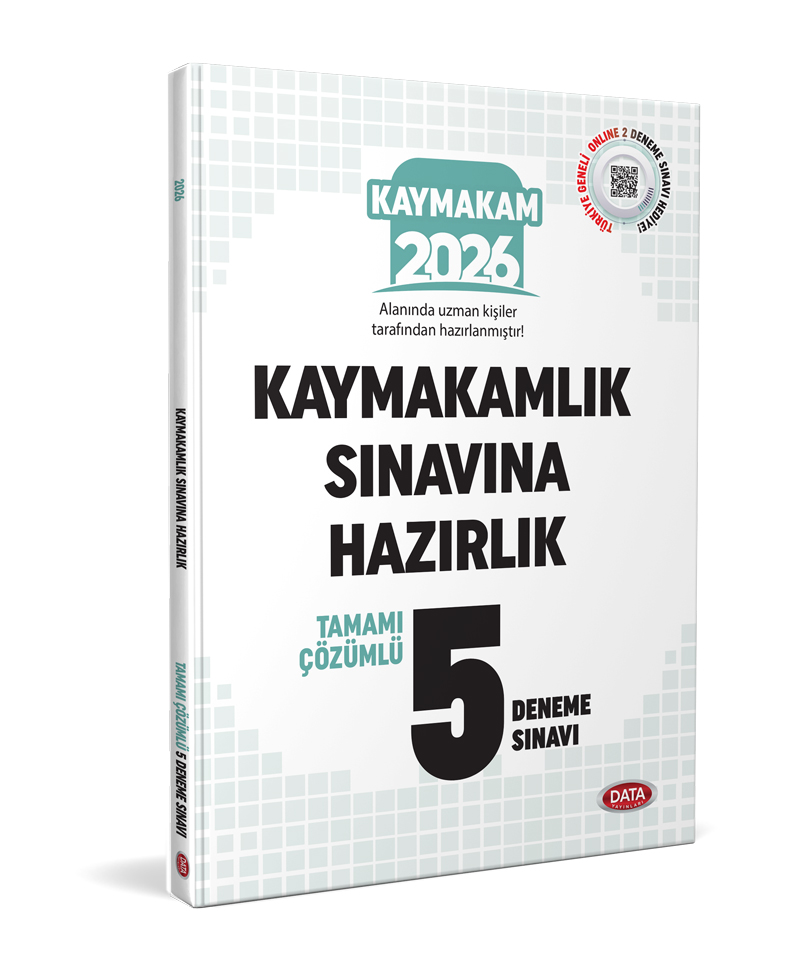 Kaymakamlık Sınavına Hazırlık Tamamı Çözümlü 5 Deneme Sınavı