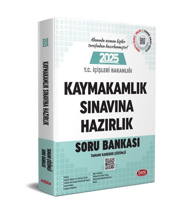 Kaymakamlık Sınavına Hazırlık Tamamı Karekod Çözümlü Soru Bankası