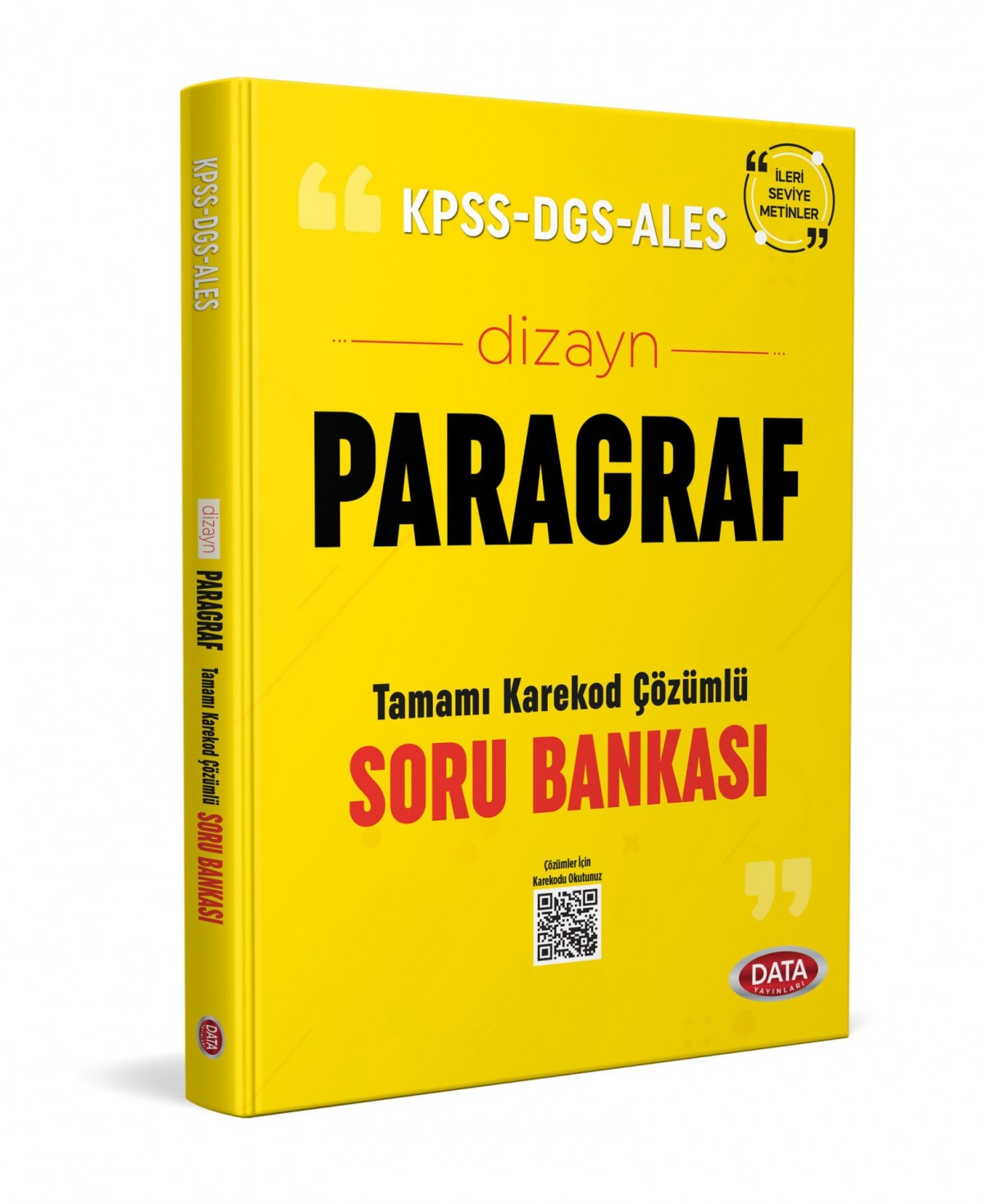 KPSS ALES DGS Dizayn Yeni Nesil Sorularla Paragraf Soru Bankası (Cevaplı - Çözümlü)