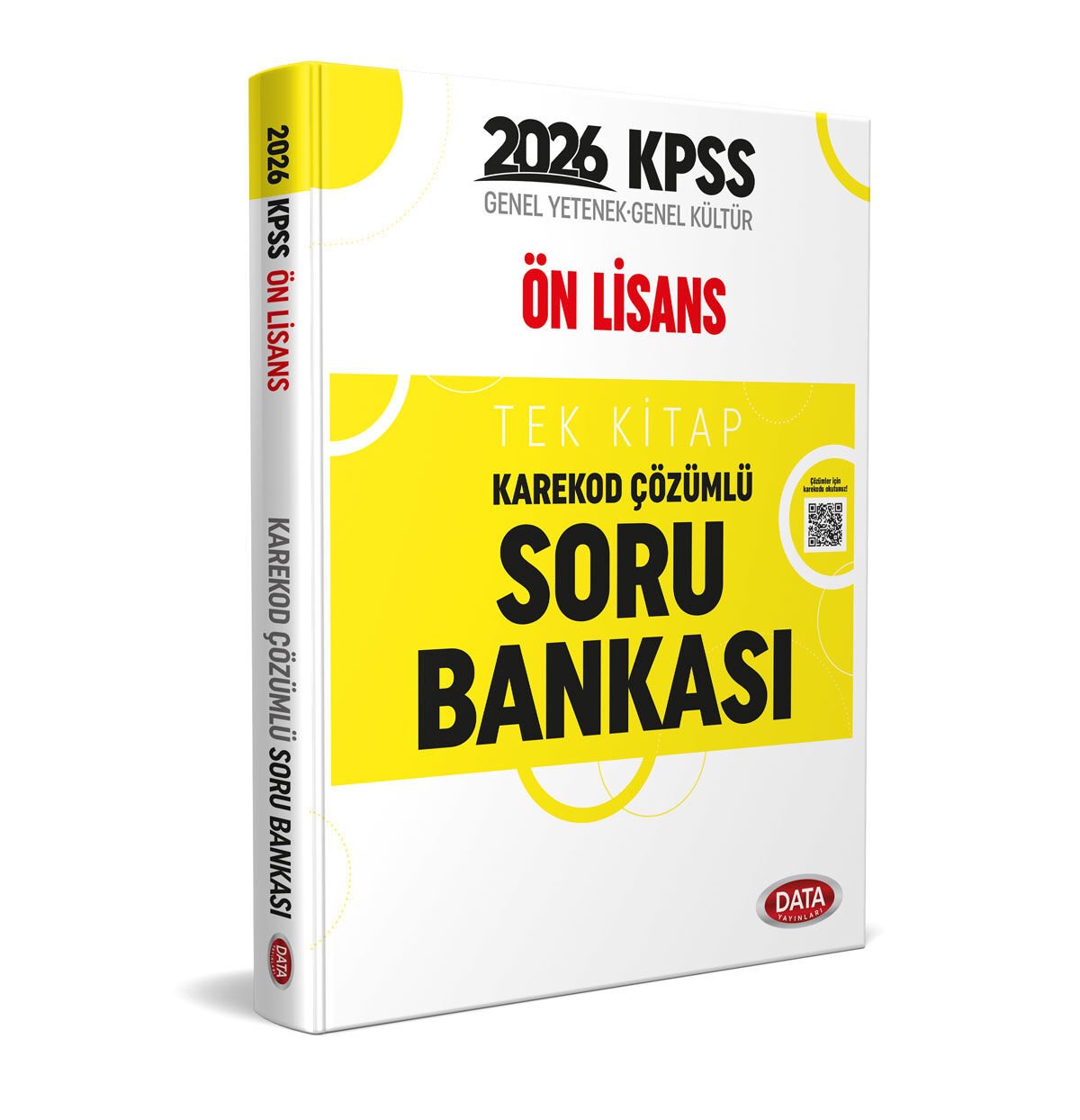 KPSS Önlisans Tek Kitap Karekod Çözümlü Soru Bankası