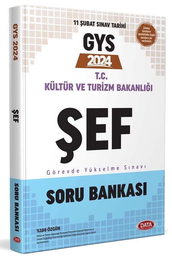 Kültür ve Turizm Bakanlığı Şef GYS Soru Bankası