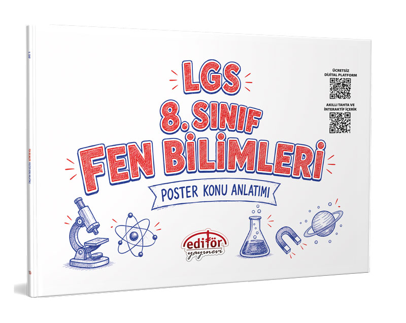 LGS 8. Sınıf Fen Bilimleri Poster Konu Anlatımlı LGS 8. Sınıf Fen Bilimleri Poster Konu Anlatımlı