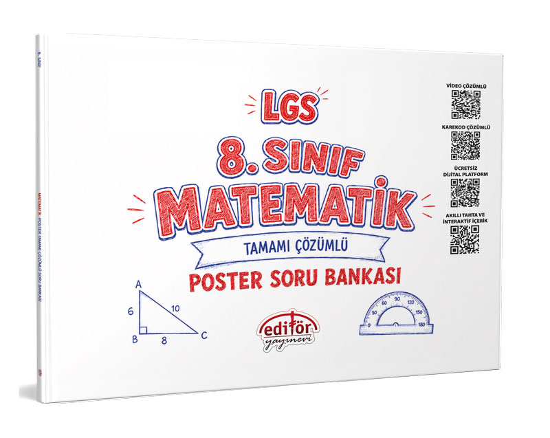 LGS 8. Sınıf Matematik Poster Soru Bankası LGS 8. Sınıf Matematik Poster Soru Bankası
