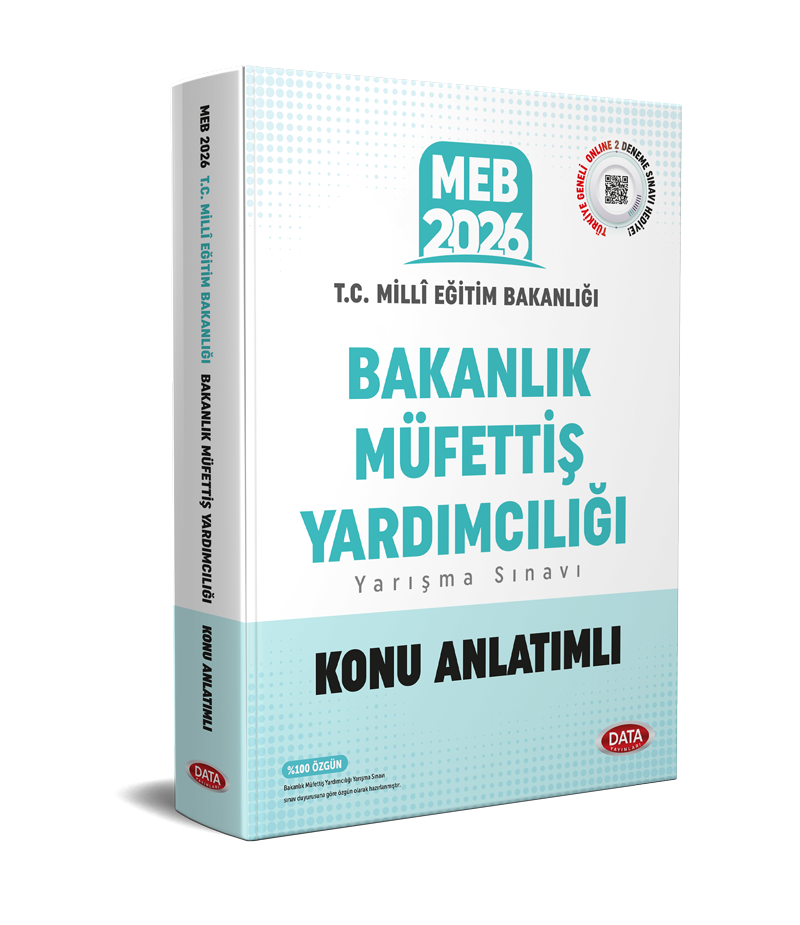 MEB Bakanlık Müfettiş Yardımcılığı Konu Anlatımlı MEB Bakanlık Müfettiş Yardımcılığı Konu Anlatımlı