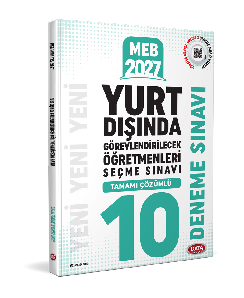 MEB Yurt Dışında Görevlendirilecek Öğretmenleri Seçme Sınavı Tamamı Çözümlü 10 Deneme Sınavı MEB Yurt Dışında Görevlendirilecek Öğretmenleri Seçme Sınavı Tamamı Çözümlü 10 Deneme Sınavı
