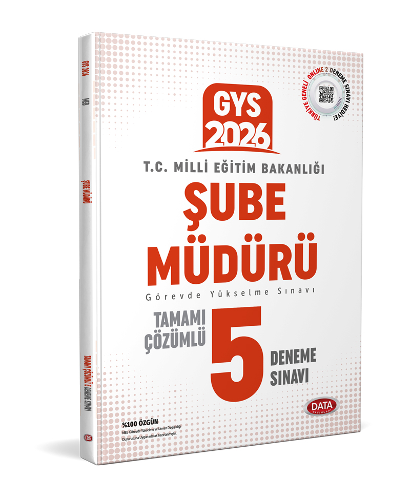 Milli Eğitim Bakanlığı Şube Müdürü GYS Tamamı Çözümlü 5 Deneme Sınavı