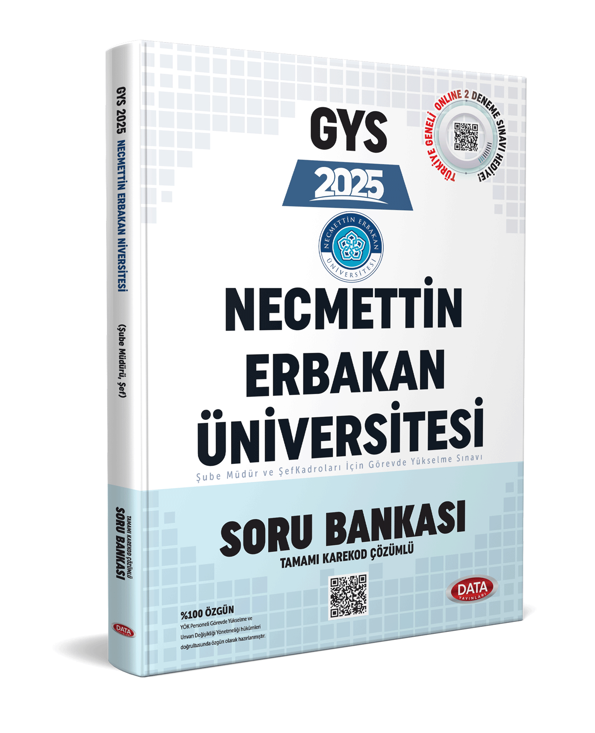 Necmettin Erbakan Üniversitesi (Şube Müdürü, Şef) GYS Soru Bankası (Karekod Çözümlü)