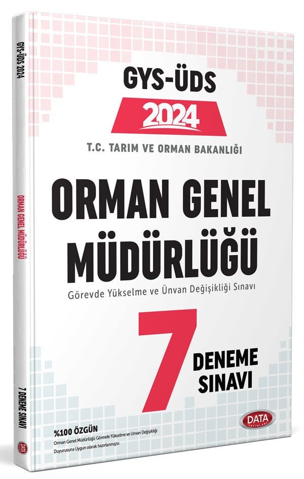 Orman Genel Müdürlüğü GYS-ÜDS 7 Deneme Sınavı