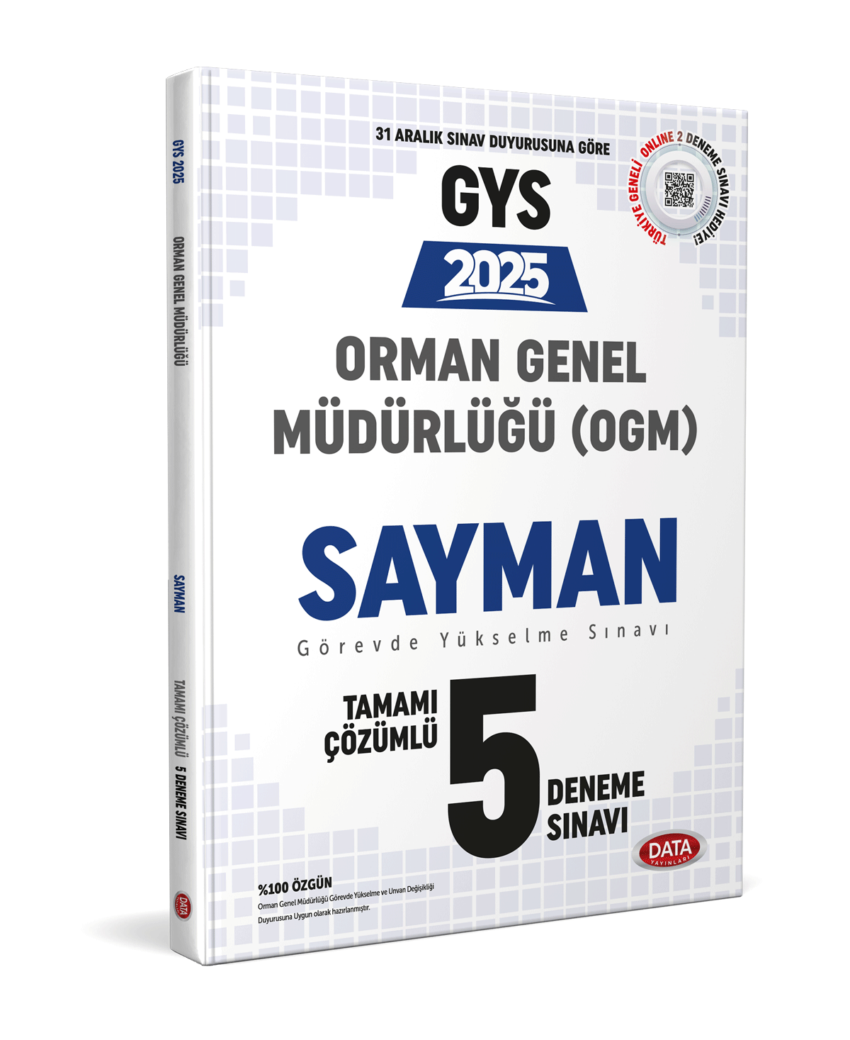 Orman Genel Müdürlüğü Sayman Görevde Yükselme Sınavı Tamamı Çözümlü 5 Deneme