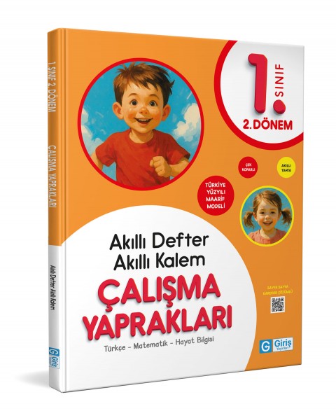 1. Sınıf Akıllı Defter Akıllı Kalem Çalışma Yaprakları