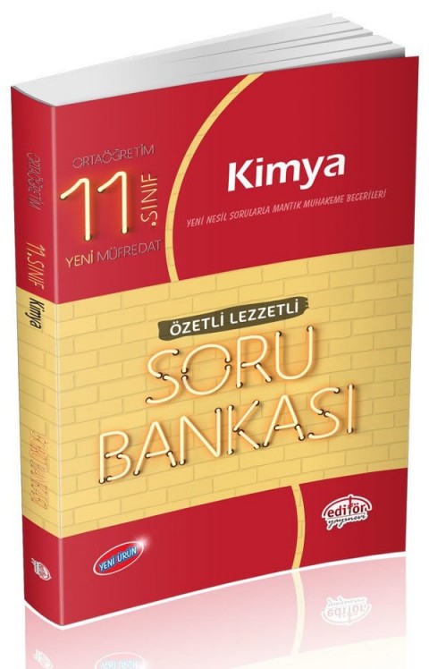 11. Sınıf Kimya Özetli Lezzetli Soru Bankası