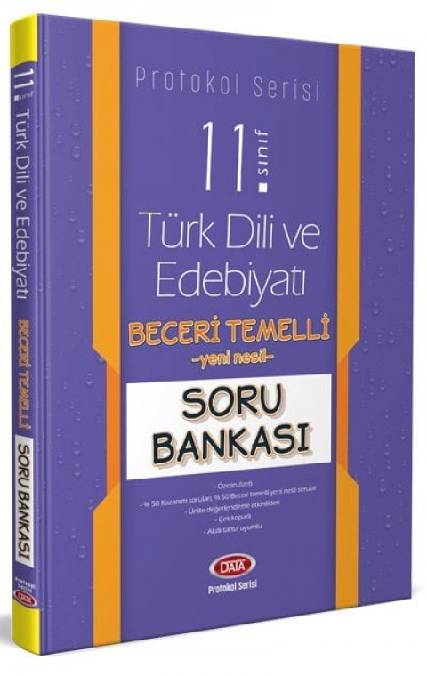 11. Sınıf Türk Dili ve Edebiyatı Beceri Temelli Soru Bankası (Protokol Serisi)