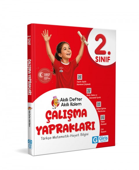 2. Sınıf Akıllı Defter Akıllı Kalem Çalışma Yaprakları