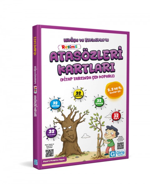 Hikâye ve Etkinliklerle Resimli Atasözleri Kartları