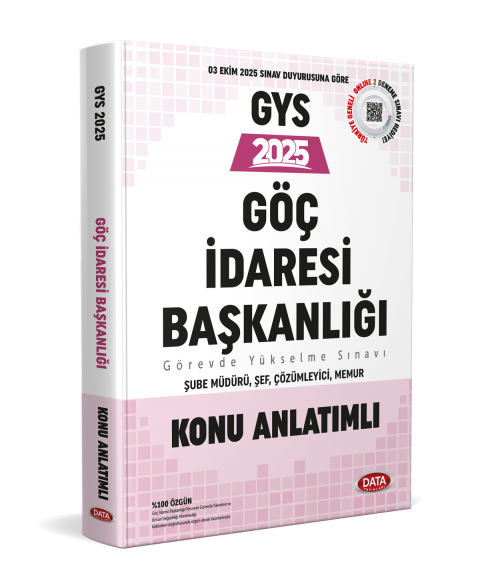 2025 Göç İdaresi Başkanlığı GYS Konu Anlatımlı