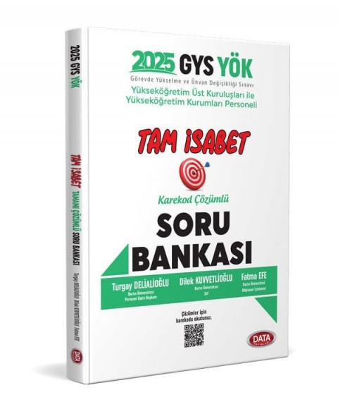 2025 YÖK GYS Tam İsabet Karekod Çözümlü Soru Bankası