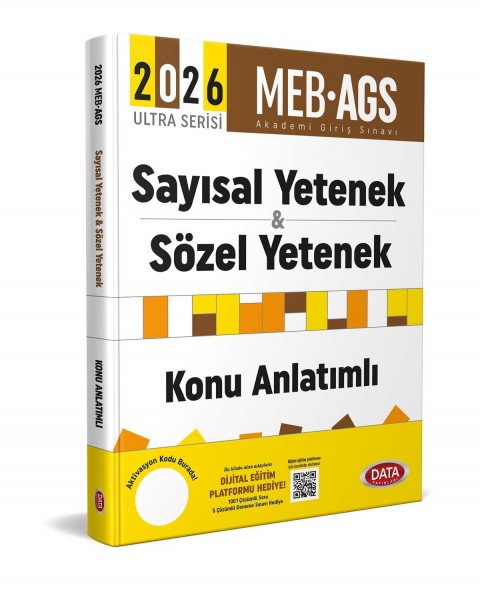 2026 AGS Ultra Serisi Sayısal Yetenek - Sözel Yetenek Konu Anlatımlı