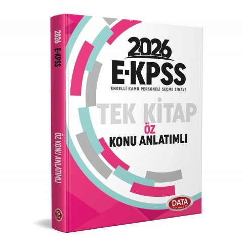 2026 EKPSS Tek Kitap Öz Konu Anlatımlı