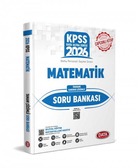 2026 KPSS Ultra Serisi Matematik Soru Bankası - Karekod Çözümlü + Dijital Eğitim Platformu Hediye