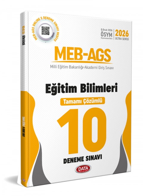 2026 MEB-AGS Eğitim Bilimleri Tamamı Çözümlü 10 Deneme Sınavı