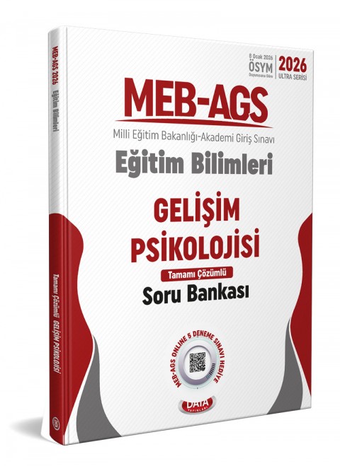 2026 MEB-AGS Eğitim Bilimleri Gelişim Psikolojisi Tamamı Çözümlü Soru Bankası