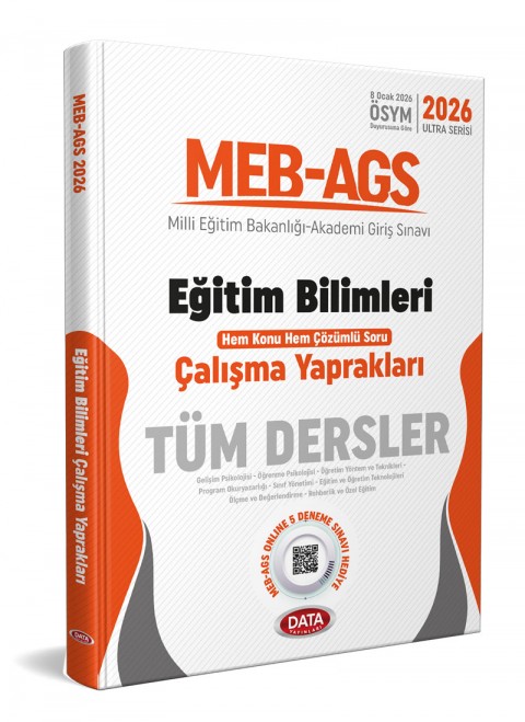 2026 MEB-AGS Eğitim Bilimleri Tüm Dersler Hem Konu Hem Çözümlü Soru Çalışma Yaprakları