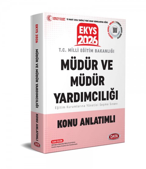 2026 MEB EKYS Müdür ve Müdür Yardımcılığı Konu Anlatımlı (Maarif Modeline Göre)