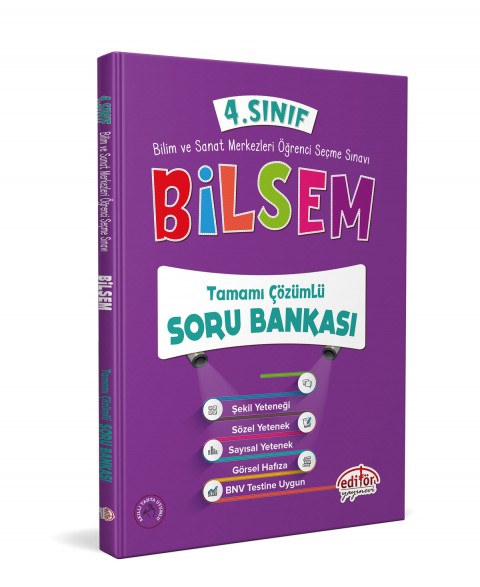 4. Sınıf Bilsem Soru Bankası - Editör Yayınevi