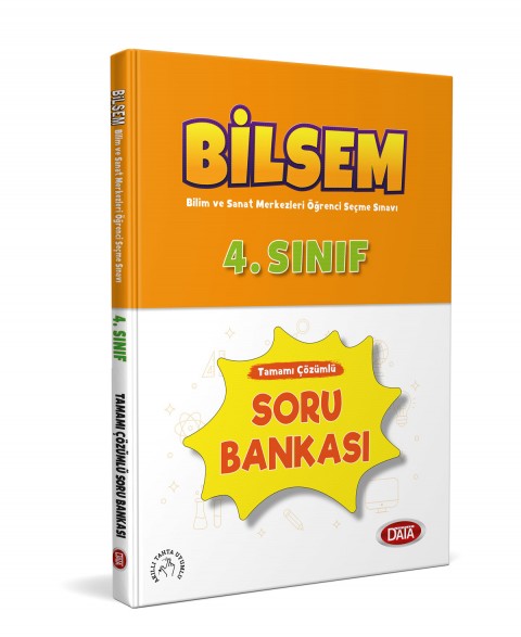 4. Sınıf Bilsem Tamamı Çözümlü Soru Bankası - Data Yayınları