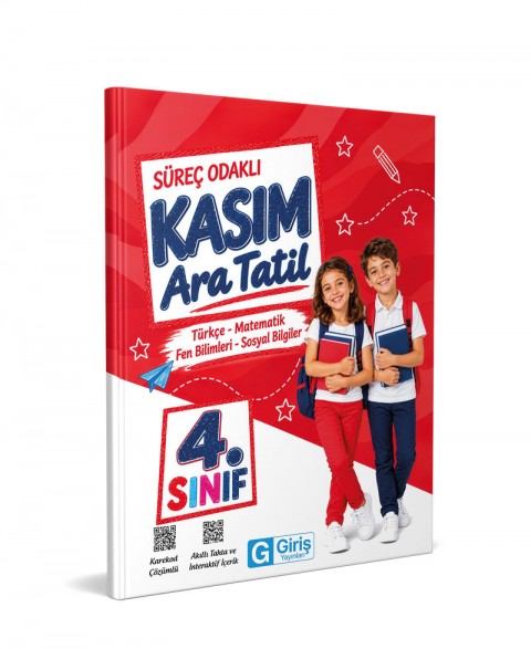4. Sınıf Süreç Odaklı Kasım Ara Tatil Kitabı