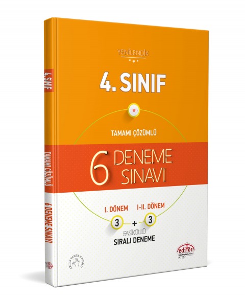 4. Sınıf Tamamı Çözümlü 6 Deneme Sınavı Fasiküllü
