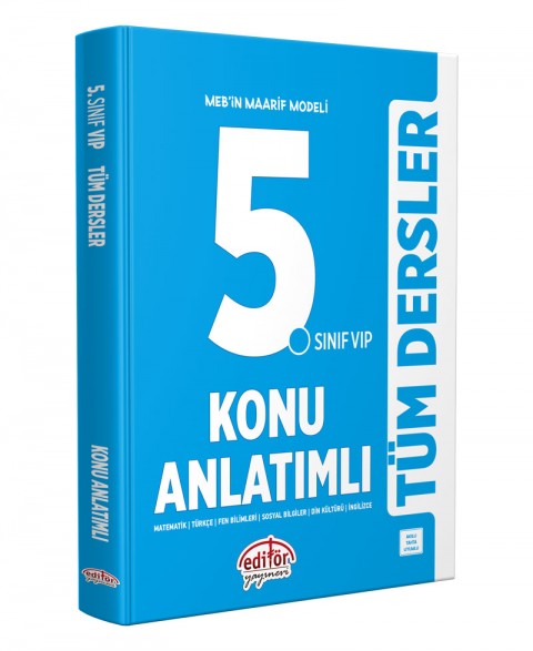 5. Sınıf VIP Tüm Dersler Konu Anlatımlı