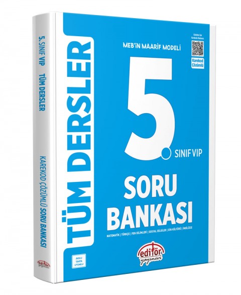 5. Sınıf VIP Tüm Dersler Soru Bankası