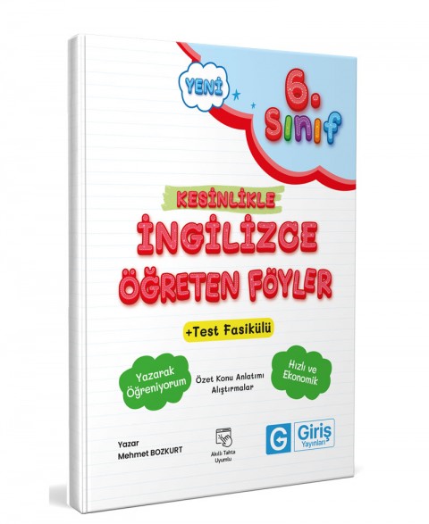 6. Sınıf İngilizce Öğreten Föyler