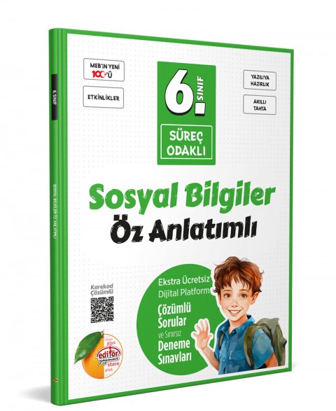 6. Sınıf Süreç Odaklı Sosyal Bilgiler Öz Anlatımlı