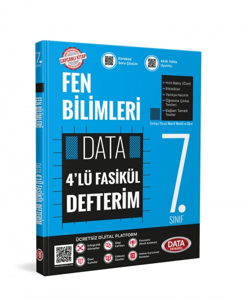7. Sınıf Fen Bilimleri 4'lü Fasikül Defterim