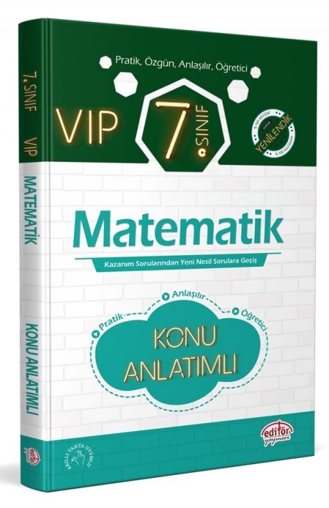 7. Sınıf VIP Matematik Konu Anlatımlı