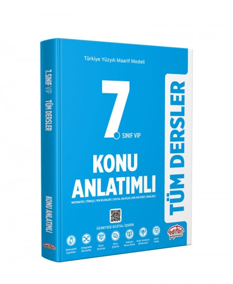 7. Sınıf VIP Tüm Dersler Konu Anlatımlı