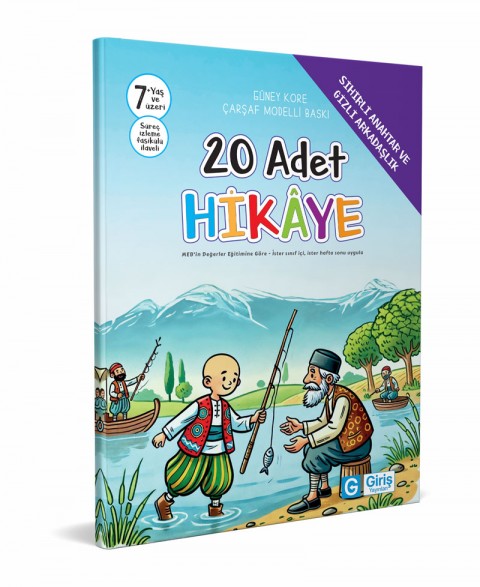 7+ Yaş ve Üzeri 20 Adet Hikaye