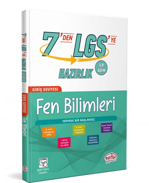 7'den LGS'ye Hazırlık Fen Bilimleri