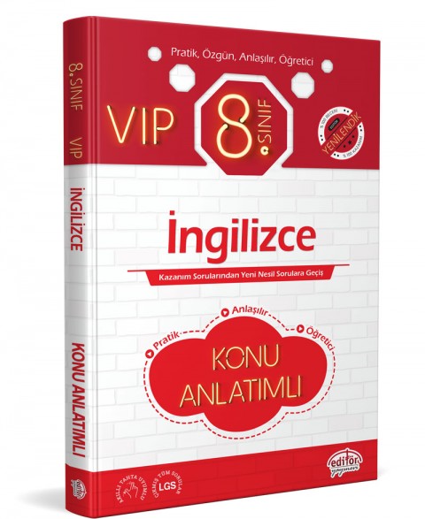 8. Sınıf VIP İngilizce Konu Anlatımlı