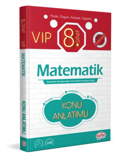 8. Sınıf VIP Matematik Konu Anlatımı