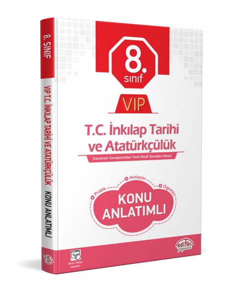 8. Sınıf VIP T.C. İnkılap Tarihi ve Atatürkçülük Konu Anlatımı