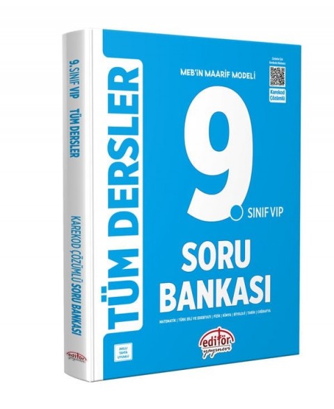 9. Sınıf VIP Tüm Dersler Soru Bankası