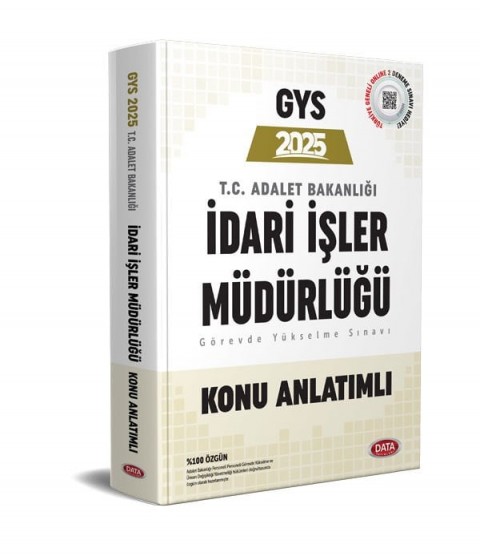 Adalet Bakanlığı İdari İşler Müdürlüğü GYS Konu Anlatımlı